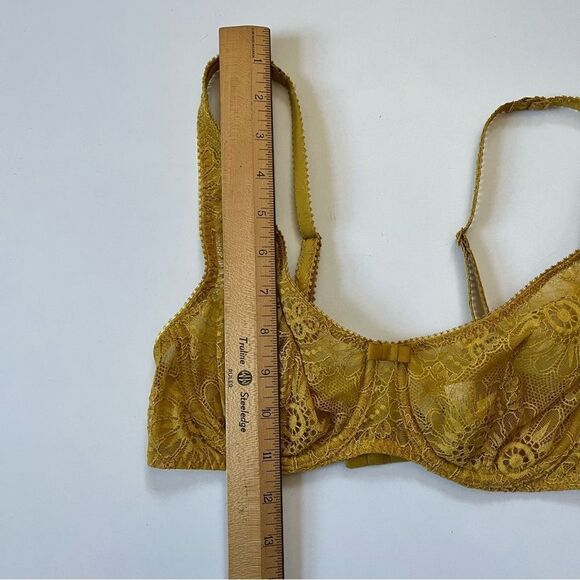 Simone Perele Embleme Scoop Demi - Golden Yellow 32D - Picture 7 of 13